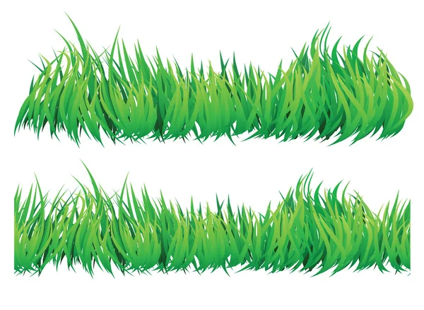 Bezešvé přirozené vypadající tráva — Stockový vektor