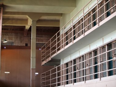 alcatraz hapishane içinde hapishane hücre satırı