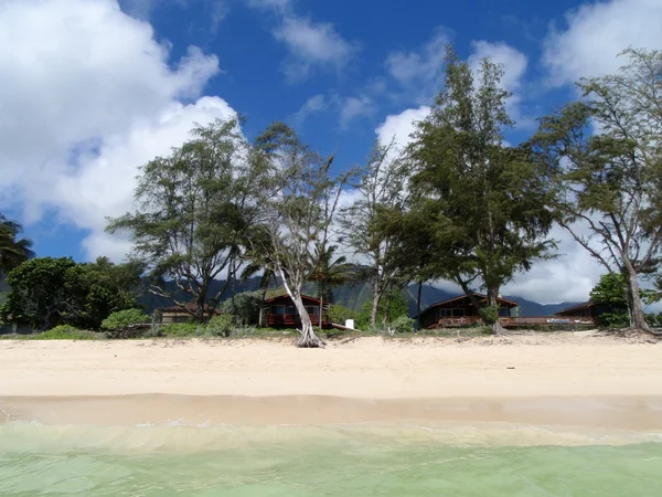 ハワイ オアフ島ワイマナロ ・ ビーチ — ストック写真
