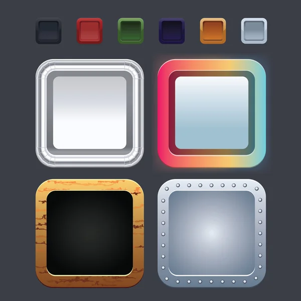 Iconos de aplicación — Archivo Imágenes Vectoriales