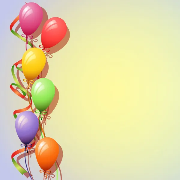 Φόντο μπαλονιών — Διανυσματικό Αρχείο
