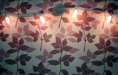 Wall spot lamp clipart