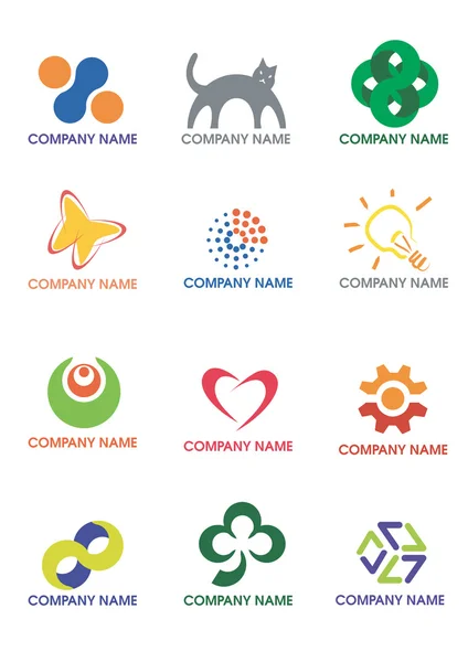 Company_logos_symbols — 스톡 벡터