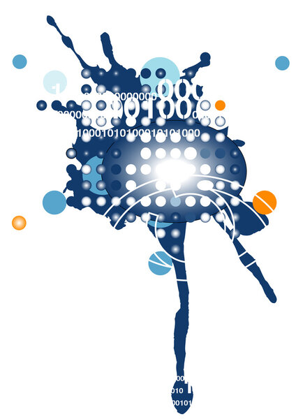 Computer _ grunge _ background
