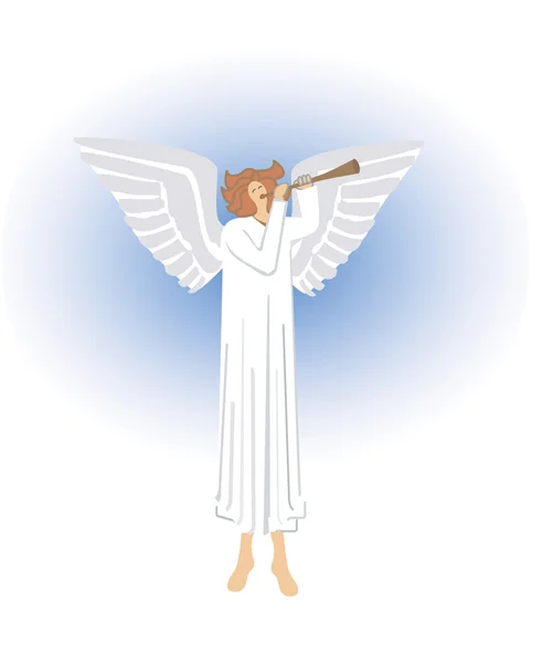 Anioł z szałamaja — Wektor stockowy