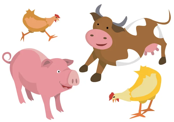 Farm_animals — Wektor stockowy