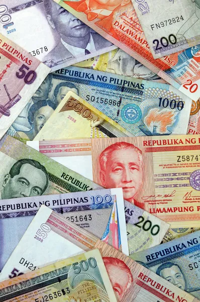 Filippijnen valuta — Stockfoto