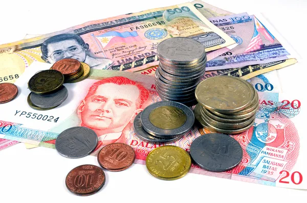 Филиппинская валюта — стоковое фото