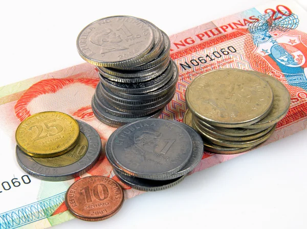 フィリピン通貨 — ストック写真