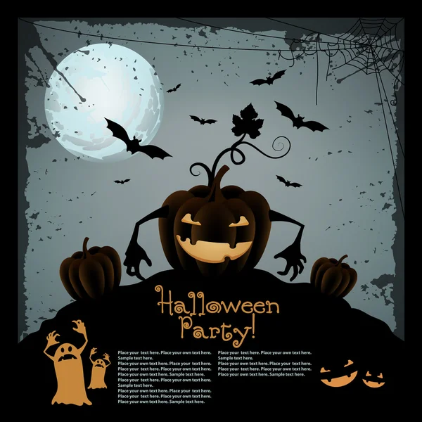 Ilustración de Halloween — Archivo Imágenes Vectoriales