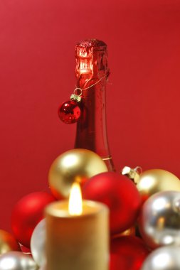 Weihnachten mit Sekt