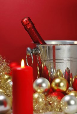 Weihnachten mit Sekt