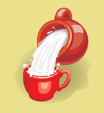 Milk (illustration) clipart