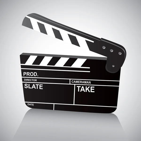 stock vector Film Clapboard