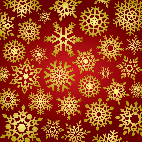 Flocons de neige Contexte (illustration ) — Image vectorielle