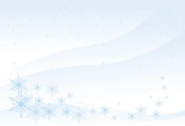 Winter Background (illustration) — Stock Vector