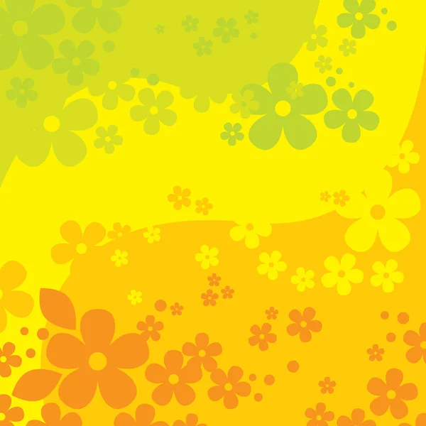 Flowers Background (illustration) — Stock Vector