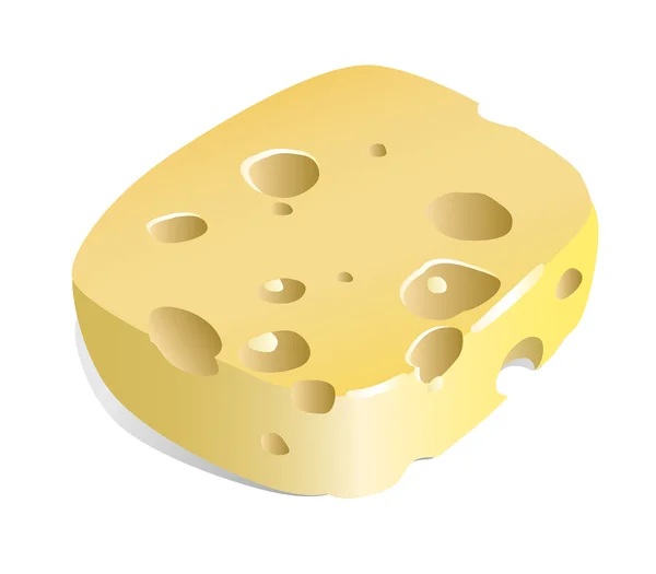 Peynir (illüstrasyon) — Stok Vektör