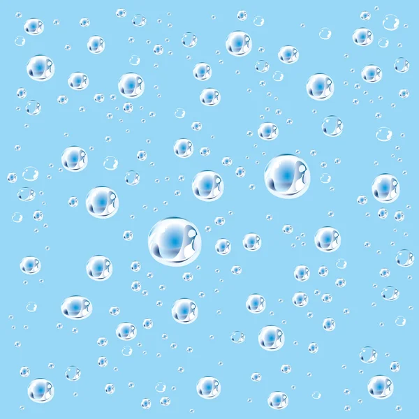 Bolle d'acqua (illustrazione ) — Vettoriale Stock
