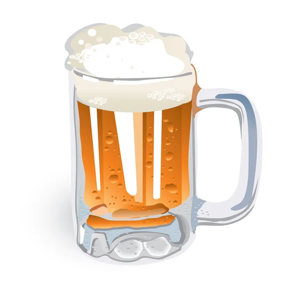 Beer Mug (illustration) — Stock Vector