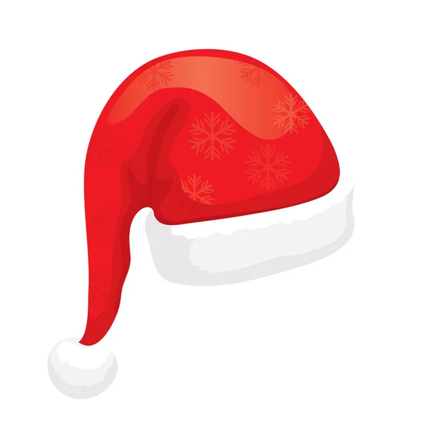 Chapeau de Père Noël (vecteur ) — Image vectorielle