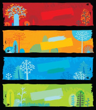 Nature Banners clipart