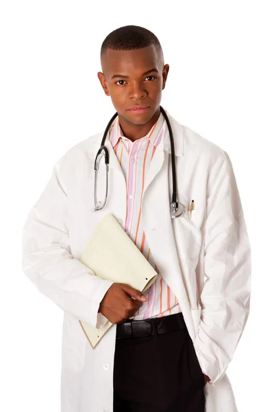 Médico com prontuário — Fotografia de Stock