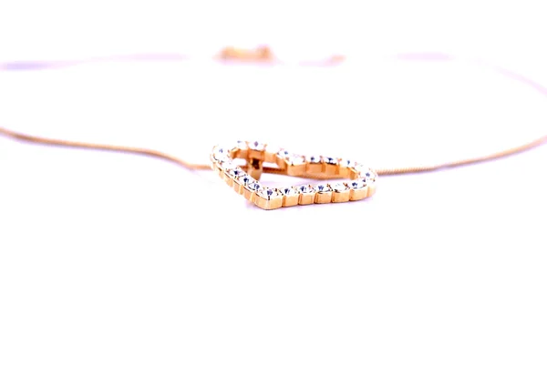 다이아몬드 하트 — 스톡 사진