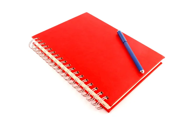 Red planner — Stock Photo, Image