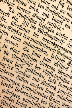 Old german medicine text 1900 clipart