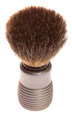 Shaving brush isolated clipart