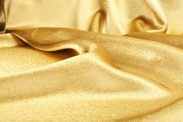 Golden silk — Stock Photo, Image