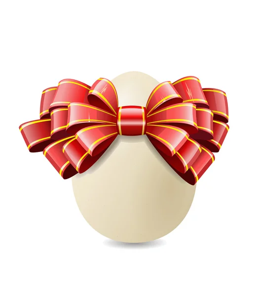 Chicken egg for Easter. — Stock Vector