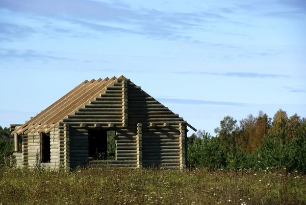 Dům bez střechy — Stock fotografie