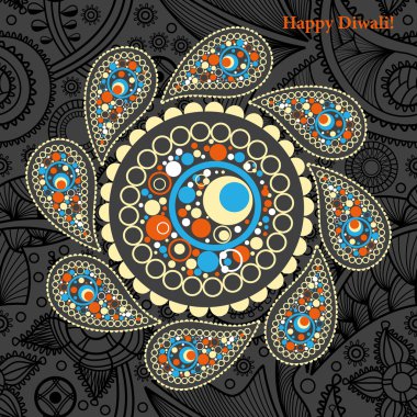 Diwali background clipart