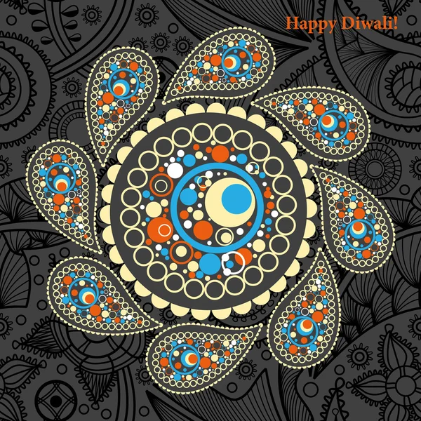 Diwali background — Stock Vector
