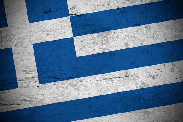 Griekse vintage vlag — Stockfoto