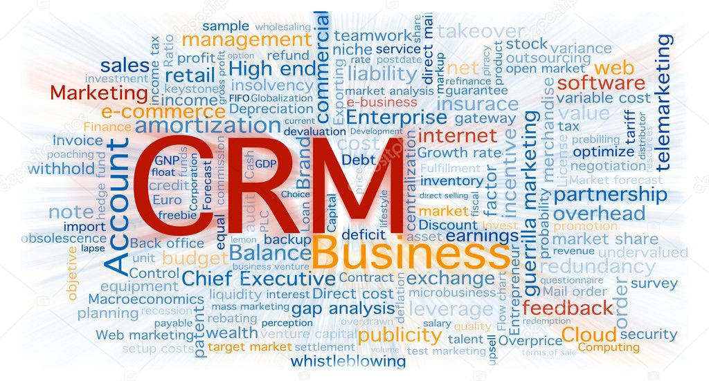 Cloud of business words