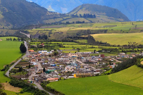 City Of Lloa Ecuador — 스톡 사진