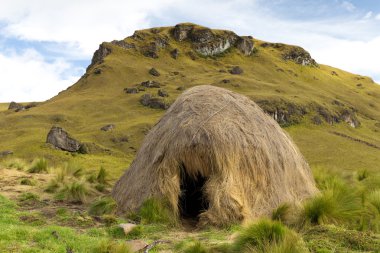 Straw Shelter clipart