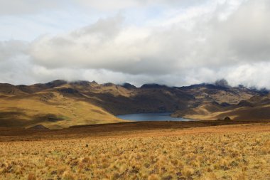 Ozogoche Lagoon In Ecuador