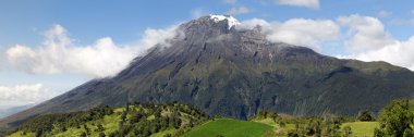 Tungurahua Volcano Panorama