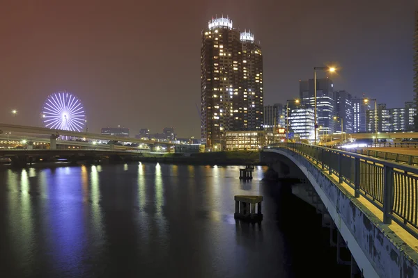 Natt stadsbild — Stockfoto