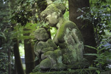 Forest sculptures clipart