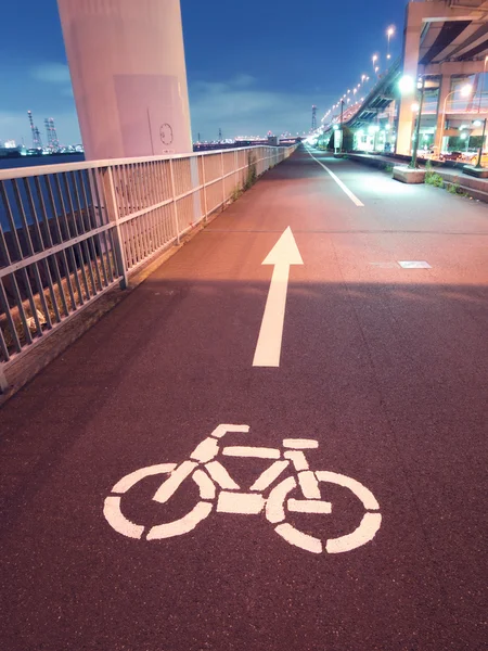 Strada della bicicletta — Foto Stock