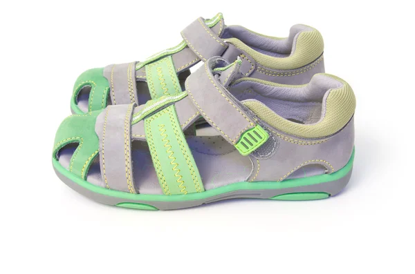 Zapatos de cuero para niños — Foto de Stock