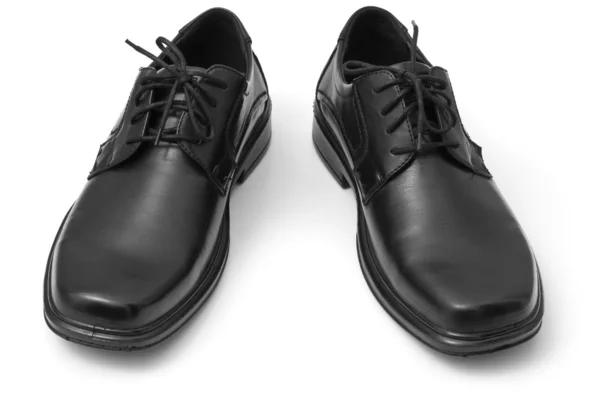 Zwarte schoenen. — Stockfoto