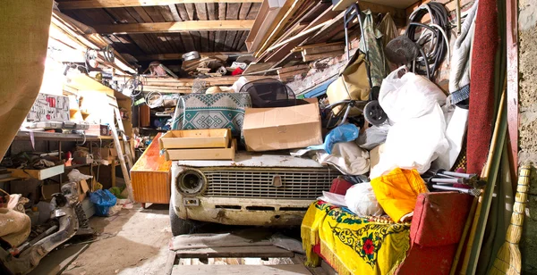Garage inne — Stockfoto