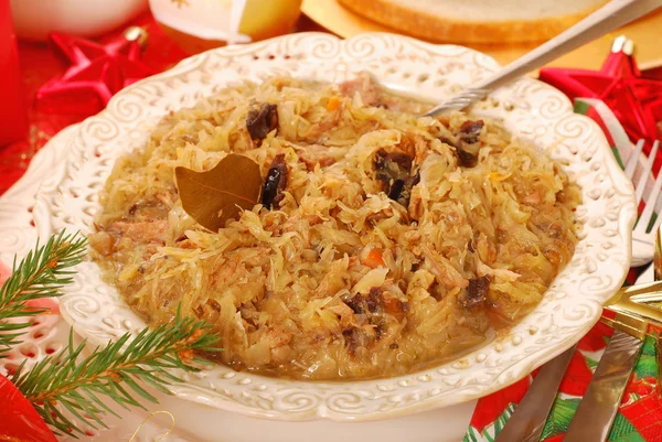 Sauerkraut for christmas — Stock Photo, Image