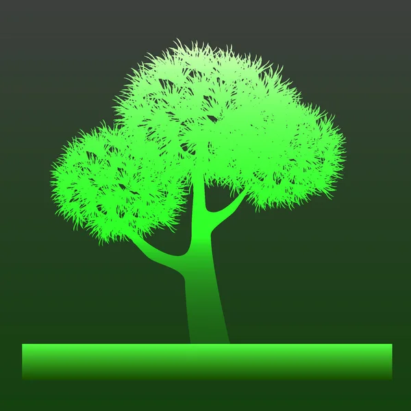 Vector tree — Stock Vector